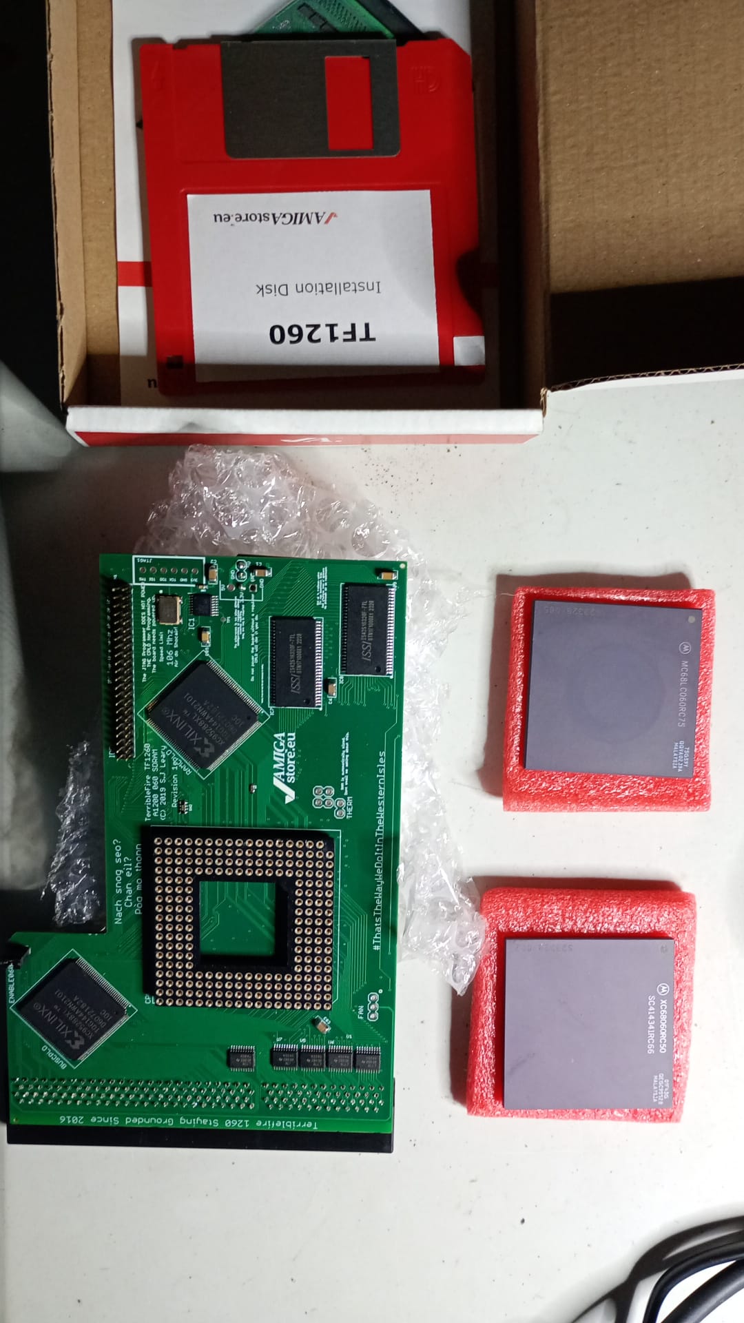 Motorola XC68060RC50A CPU Motorola XC68060RC50 CPU ⭕️MOTOROLA